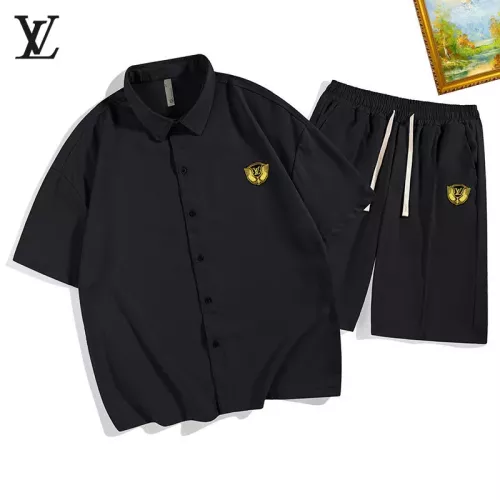 Wholesale Louis Vuitton LV Tracksuits Short Sleeved For Men #1350593 $48.00 USD, Wholesale Quality Replica Louis Vuitton LV Tracksuits