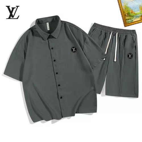 Wholesale Louis Vuitton LV Tracksuits Short Sleeved For Men #1350607 $48.00 USD, Wholesale Quality Replica Louis Vuitton LV Tracksuits