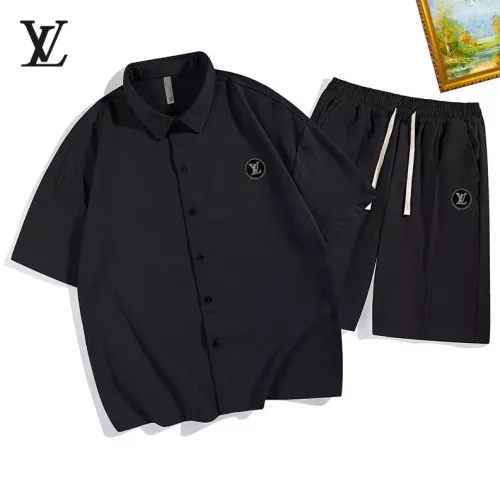 Wholesale Louis Vuitton LV Tracksuits Short Sleeved For Men #1350608 $48.00 USD, Wholesale Quality Replica Louis Vuitton LV Tracksuits