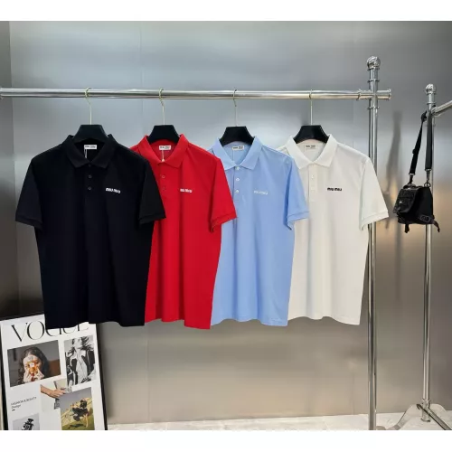 Replica MIU MIU T-Shirts Short Sleeved For Unisex #1350617 $98.00 USD for Wholesale