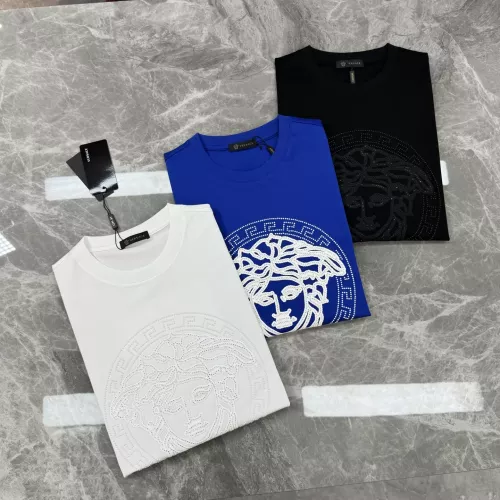 Replica Versace T-Shirts Short Sleeved For Men #1350629 $80.00 USD for Wholesale