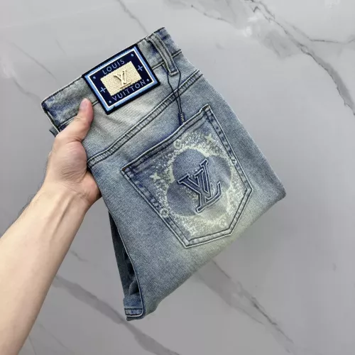 Wholesale Louis Vuitton LV Jeans For Men #1350633 $68.00 USD, Wholesale Quality Replica Louis Vuitton LV Jeans