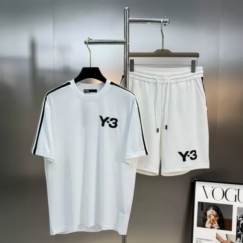 Wholesale Y-3 Tracksuits Short Sleeved For Men #1350638 $88.00 USD, Wholesale Quality Replica Y-3 Tracksuits