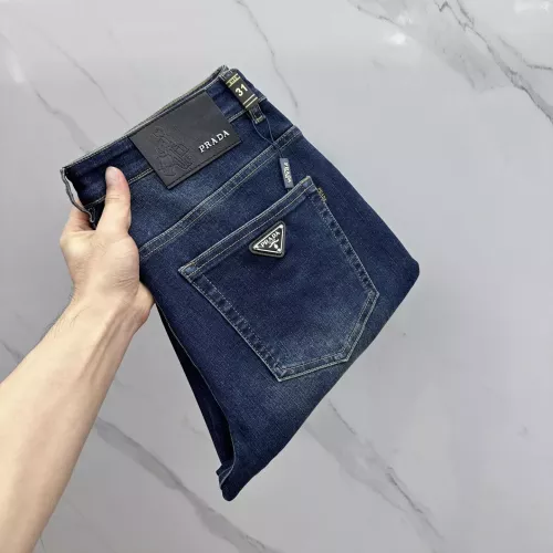 Wholesale Prada Jeans For Men #1350641 $80.00 USD, Wholesale Quality Replica Prada Jeans