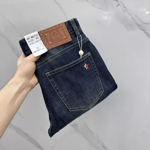 Wholesale Moncler Jeans For Men #1350655 $85.00 USD, Wholesale Quality Replica Moncler Jeans