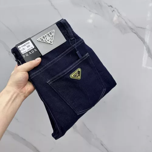 Wholesale Prada Jeans For Men #1350657 $85.00 USD, Wholesale Quality Replica Prada Jeans