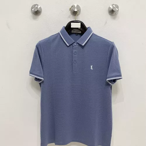 Wholesale Yves Saint Laurent YSL T-shirts Short Sleeved For Men #1350665 $76.00 USD, Wholesale Quality Replica Yves Saint Laurent YSL T-shirts