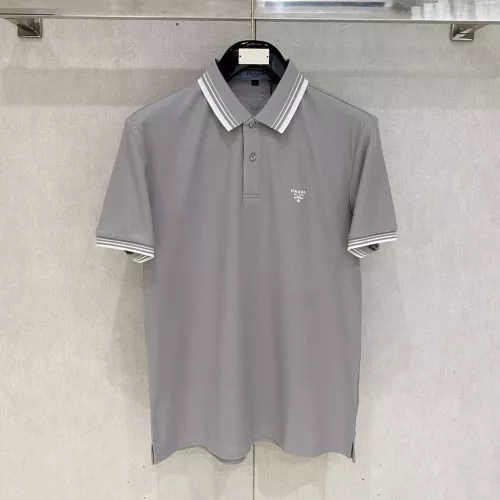 Wholesale Prada T-Shirts Short Sleeved For Men #1350678 $76.00 USD, Wholesale Quality Replica Prada T-Shirts