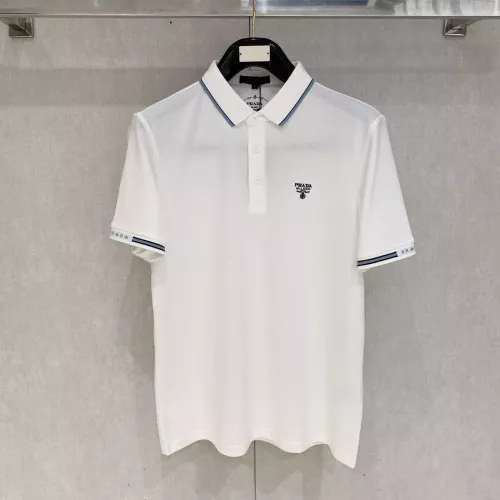 Wholesale Prada T-Shirts Short Sleeved For Men #1350681 $76.00 USD, Wholesale Quality Replica Prada T-Shirts