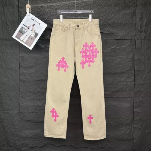 Wholesale Chrome Hearts Jeans For Unisex #1350683 $56.00 USD, Wholesale Quality Replica Chrome Hearts Jeans