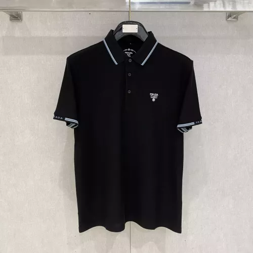 Wholesale Prada T-Shirts Short Sleeved For Men #1350685 $76.00 USD, Wholesale Quality Replica Prada T-Shirts