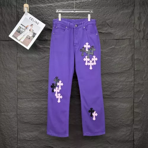 Wholesale Chrome Hearts Jeans For Unisex #1350687 $56.00 USD, Wholesale Quality Replica Chrome Hearts Jeans