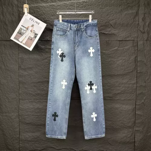 Wholesale Chrome Hearts Jeans For Unisex #1350688 $56.00 USD, Wholesale Quality Replica Chrome Hearts Jeans