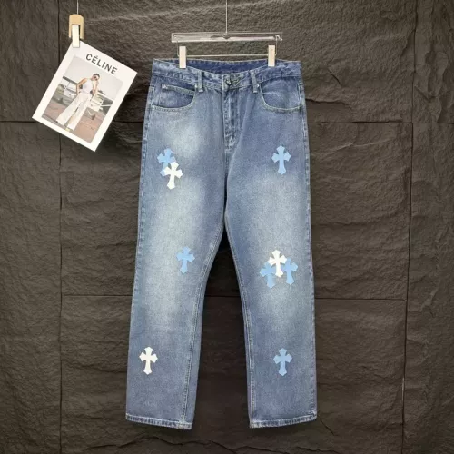 Wholesale Chrome Hearts Jeans For Unisex #1350689 $56.00 USD, Wholesale Quality Replica Chrome Hearts Jeans