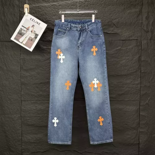 Wholesale Chrome Hearts Jeans For Unisex #1350690 $56.00 USD, Wholesale Quality Replica Chrome Hearts Jeans