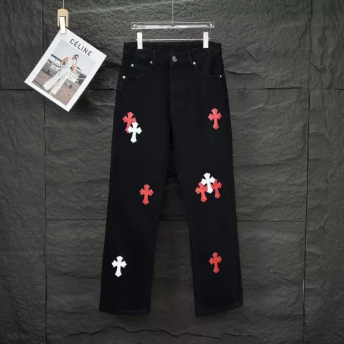 Wholesale Chrome Hearts Jeans For Unisex #1350692 $56.00 USD, Wholesale Quality Replica Chrome Hearts Jeans