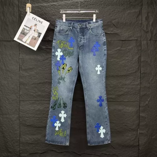 Wholesale Chrome Hearts Jeans For Unisex #1350693 $56.00 USD, Wholesale Quality Replica Chrome Hearts Jeans