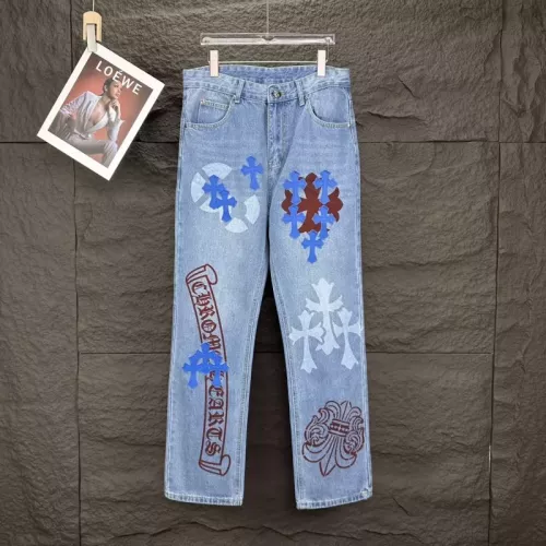 Wholesale Chrome Hearts Jeans For Unisex #1350695 $56.00 USD, Wholesale Quality Replica Chrome Hearts Jeans