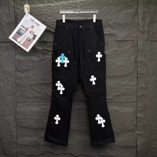 Wholesale Chrome Hearts Jeans For Unisex #1350697 $60.00 USD, Wholesale Quality Replica Chrome Hearts Jeans