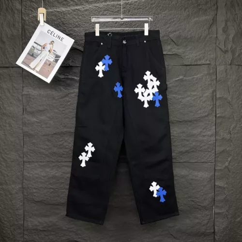 Wholesale Chrome Hearts Jeans For Unisex #1350698 $60.00 USD, Wholesale Quality Replica Chrome Hearts Jeans