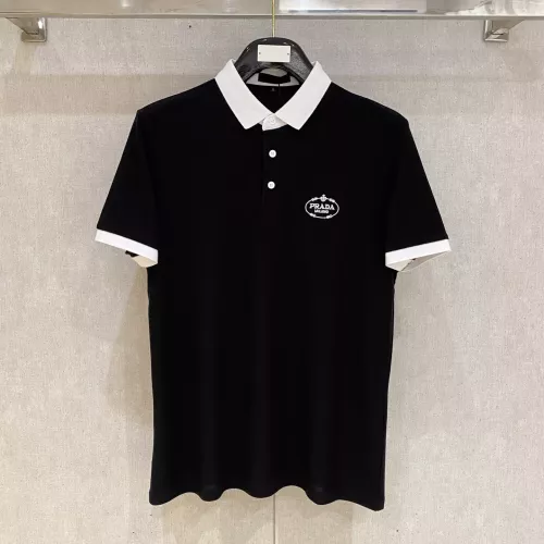 Wholesale Prada T-Shirts Short Sleeved For Men #1350706 $76.00 USD, Wholesale Quality Replica Prada T-Shirts