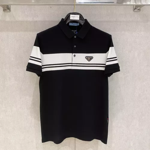 Wholesale Prada T-Shirts Short Sleeved For Men #1350715 $76.00 USD, Wholesale Quality Replica Prada T-Shirts