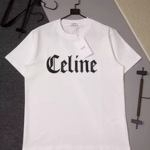 Wholesale Celine T-Shirts Short Sleeved For Unisex #1350749 $42.00 USD, Wholesale Quality Replica Celine T-Shirts