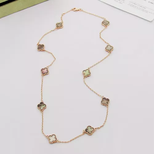 Wholesale Van Cleef &amp; Arpels Necklaces For Women #1350793 $39.00 USD, Wholesale Quality Replica Van Cleef &amp; Arpels Necklaces