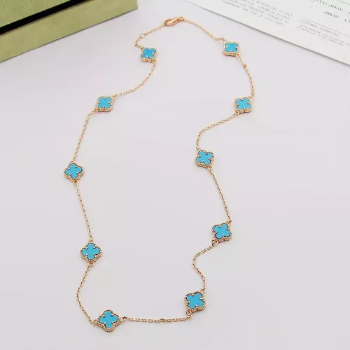 Wholesale Van Cleef &amp; Arpels Necklaces For Women #1350796 $39.00 USD, Wholesale Quality Replica Van Cleef &amp; Arpels Necklaces