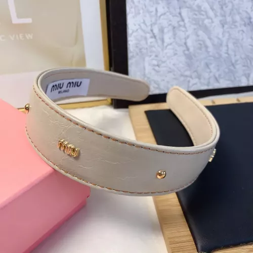 Wholesale MIU MIU Headband For Women #1350804 $27.00 USD, Wholesale Quality Replica MIU MIU Headband