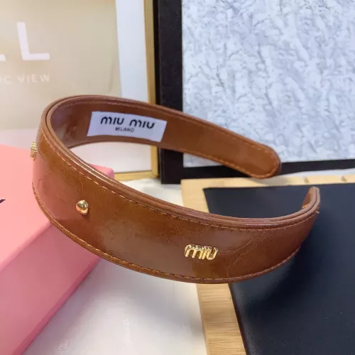 Wholesale MIU MIU Headband For Women #1350805 $27.00 USD, Wholesale Quality Replica MIU MIU Headband