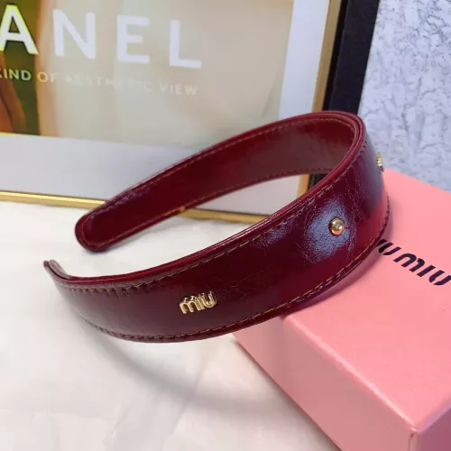 Wholesale MIU MIU Headband For Women #1350806 $27.00 USD, Wholesale Quality Replica MIU MIU Headband