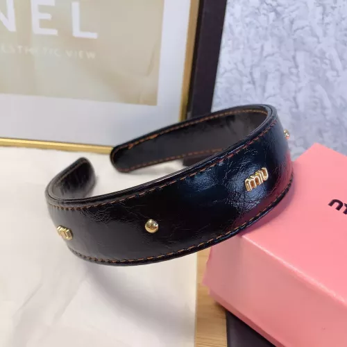 Wholesale MIU MIU Headband For Women #1350807 $27.00 USD, Wholesale Quality Replica MIU MIU Headband