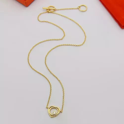 Wholesale Hermes Necklaces #1350829 $25.00 USD, Wholesale Quality Replica Hermes Necklaces