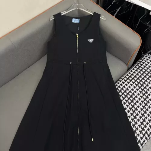 Wholesale Prada Dresses Sleeveless For Women #1350850 $100.00 USD, Wholesale Quality Replica Prada Dresses
