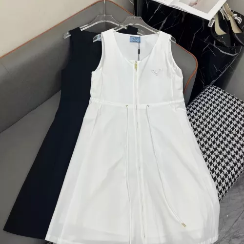 Wholesale Prada Dresses Sleeveless For Women #1350851 $100.00 USD, Wholesale Quality Replica Prada Dresses