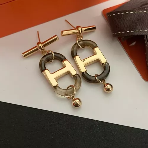 Wholesale Hermes Earrings For Women #1350860 $39.00 USD, Wholesale Quality Replica Hermes Earrings
