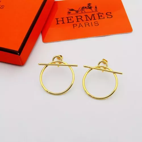 Wholesale Hermes Earrings For Women #1350875 $25.00 USD, Wholesale Quality Replica Hermes Earrings