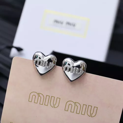 Wholesale MIU MIU Earrings For Women #1350888 $25.00 USD, Wholesale Quality Replica MIU MIU Earrings