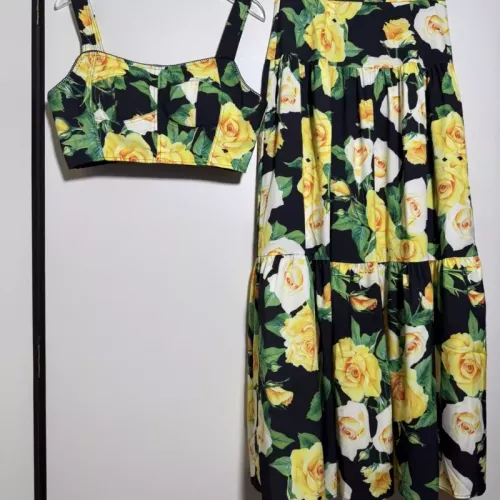 Wholesale Dolce &amp; Gabbana D&amp;G Tracksuits Sleeveless For Women #1350898 $105.00 USD, Wholesale Quality Replica Dolce &amp; Gabbana D&amp;G Tracksuits