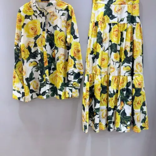 Wholesale Dolce &amp; Gabbana D&amp;G Tracksuits Long Sleeved For Women #1350901 $105.00 USD, Wholesale Quality Replica Dolce &amp; Gabbana D&amp;G Tracksuits