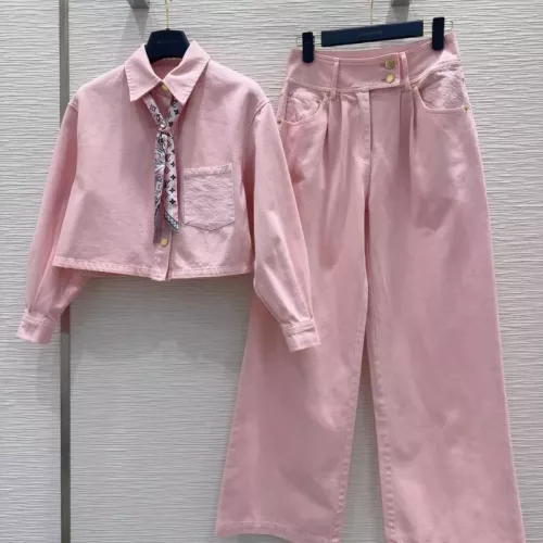 Wholesale Louis Vuitton LV Tracksuits Long Sleeved For Women #1350902 $128.00 USD, Wholesale Quality Replica Louis Vuitton LV Tracksuits