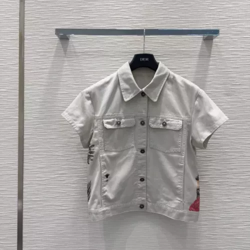 Replica Christian Dior Tracksuits Short Sleeved For Women #1350951 $92.00 USD for Wholesale