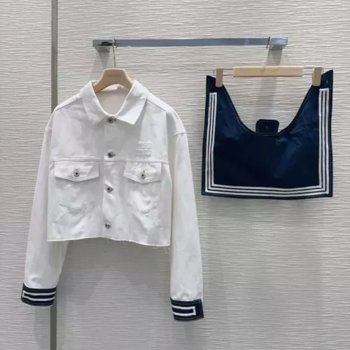 Replica MIU MIU Tracksuits Long Sleeved For Women #1350978 $112.00 USD for Wholesale