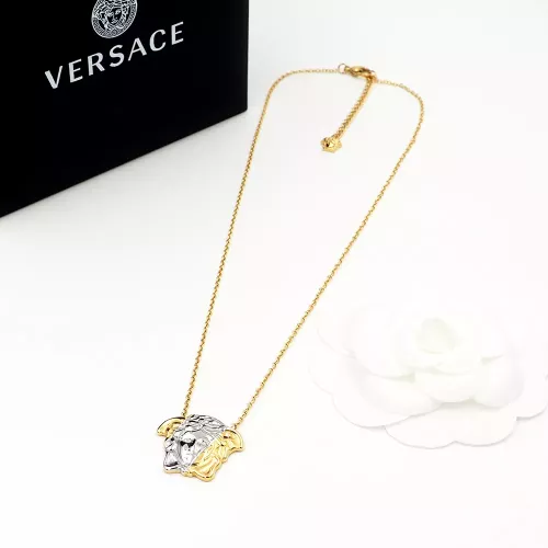 Wholesale Versace Necklaces #1350990 $25.00 USD, Wholesale Quality Replica Versace Necklaces