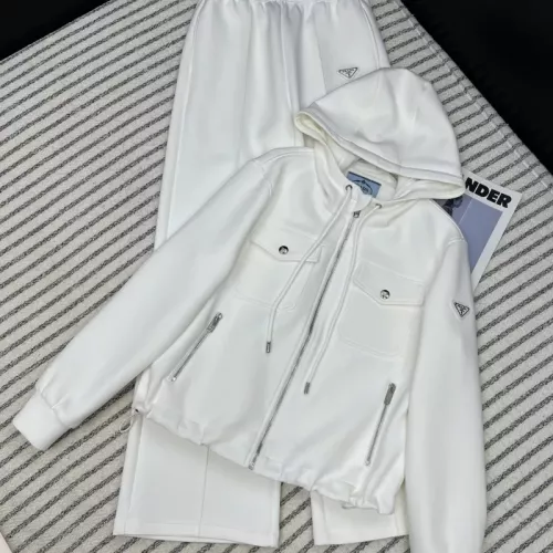 Wholesale Prada Tracksuits Long Sleeved For Women #1351003 $105.00 USD, Wholesale Quality Replica Prada Tracksuits