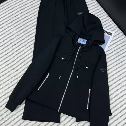 Wholesale Prada Tracksuits Long Sleeved For Women #1351004 $105.00 USD, Wholesale Quality Replica Prada Tracksuits
