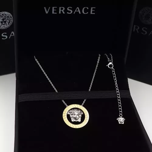 Wholesale Versace Necklaces #1351013 $25.00 USD, Wholesale Quality Replica Versace Necklaces