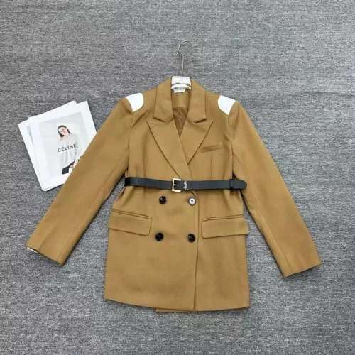 Wholesale Yves Saint Laurent YSL Jackets Long Sleeved For Women #1351015 $88.00 USD, Wholesale Quality Replica Yves Saint Laurent YSL Jackets