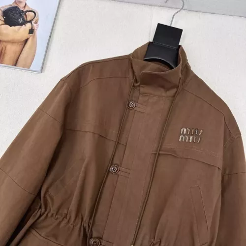Replica MIU MIU Jackets Long Sleeved For Women #1351022 $105.00 USD for Wholesale
